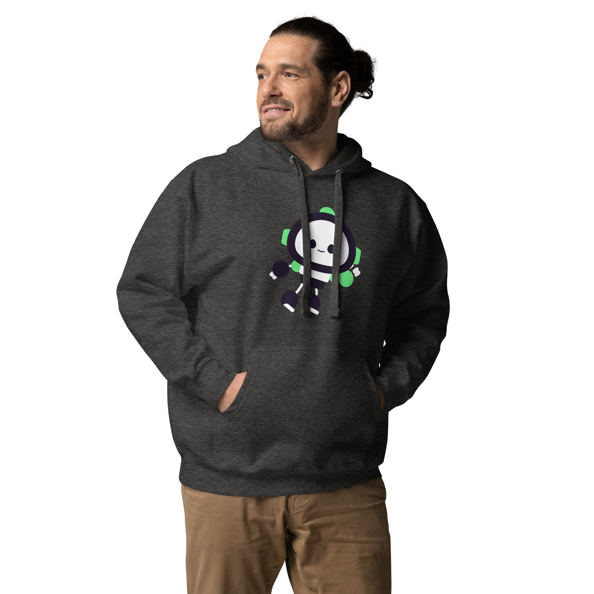 Unisex Hoodie "Cute Bot" - Image 16