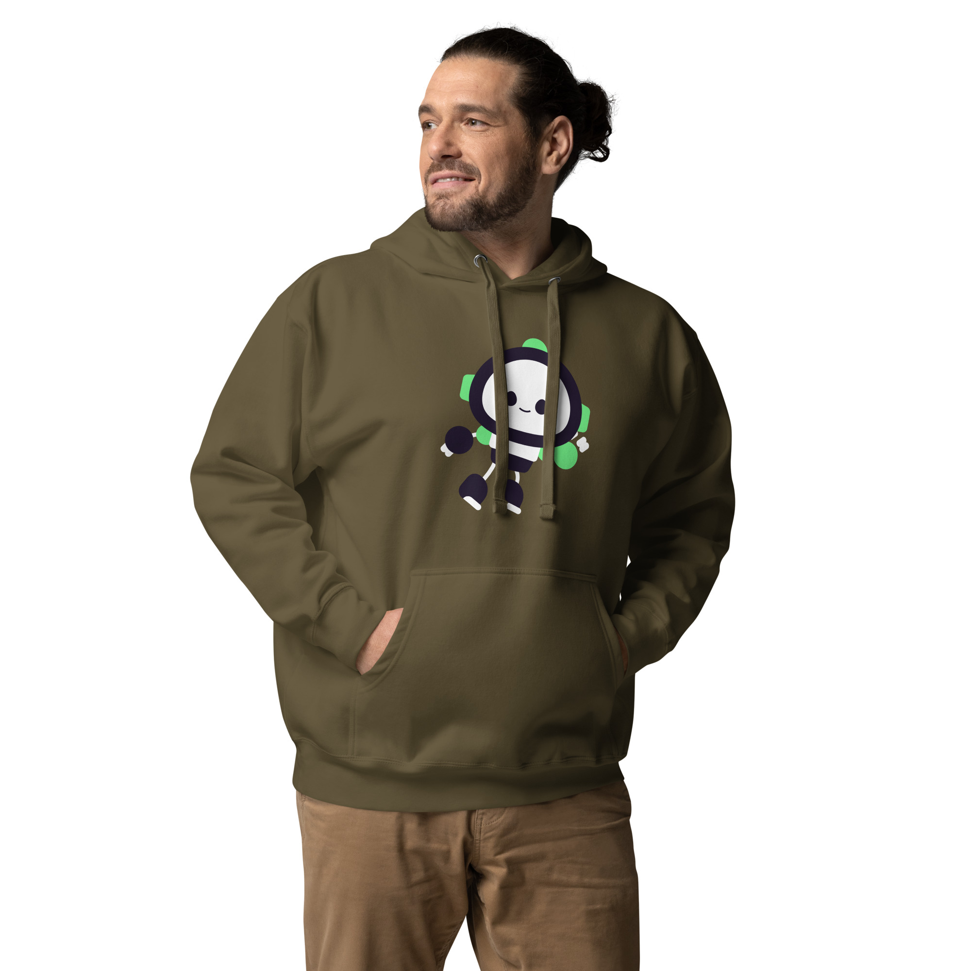 Unisex Hoodie "Cute Bot" - Image 20