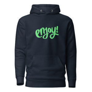 Alternative view of Unisex Hoodie "ENJOY!"