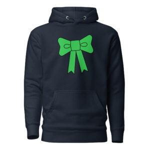 Alternative view of Unisex Hoodie "Ribbon Charm"