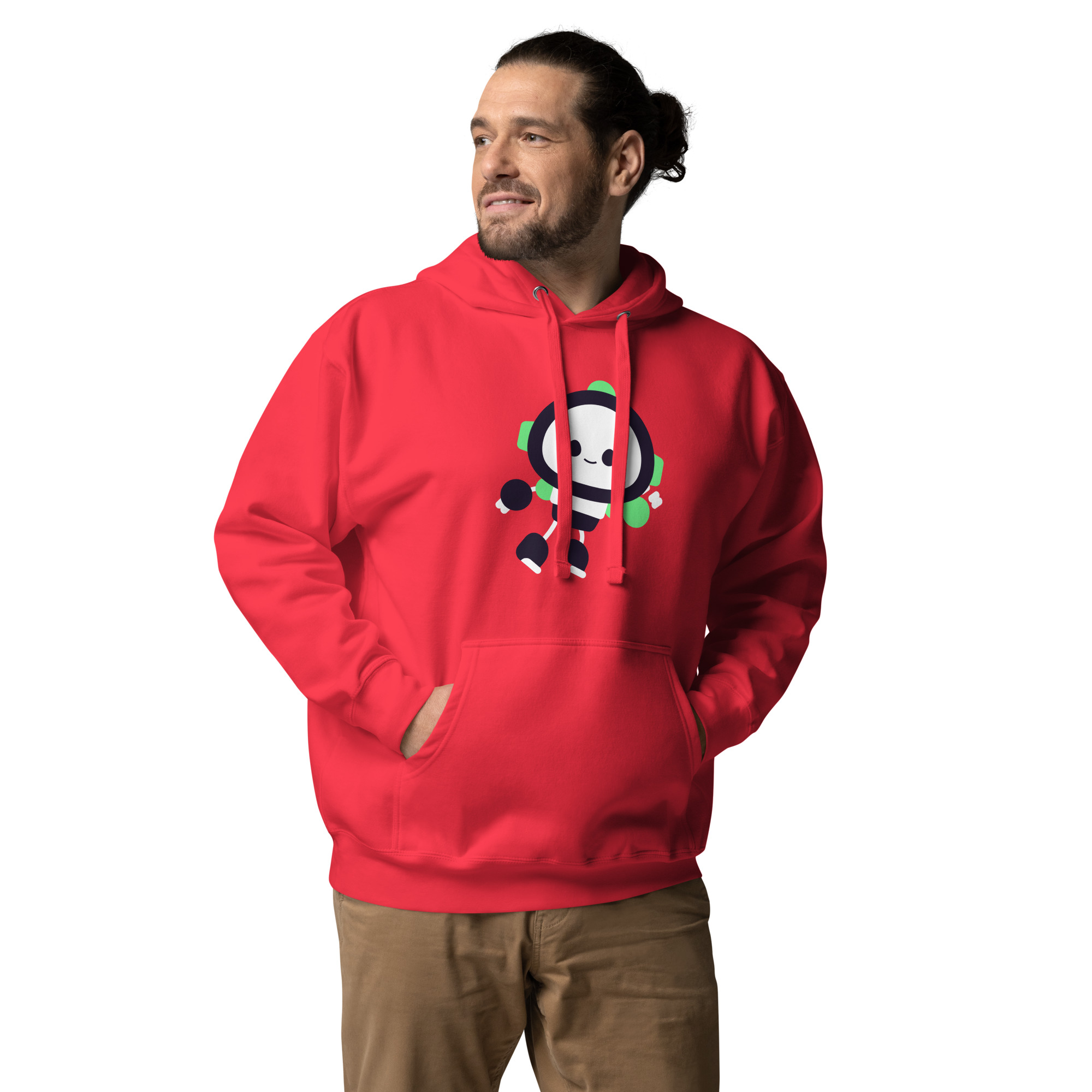Unisex Hoodie "Cute Bot" - Image 21