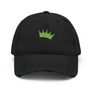 Distressed Dad Hat "Crown"