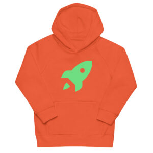 Kids eco hoodie "Space Rush"