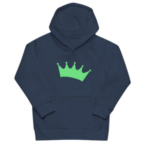 Alternative view of Kids eco hoodie "Crown"