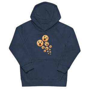 Alternative view of Kids eco hoodie "Shock Burst"