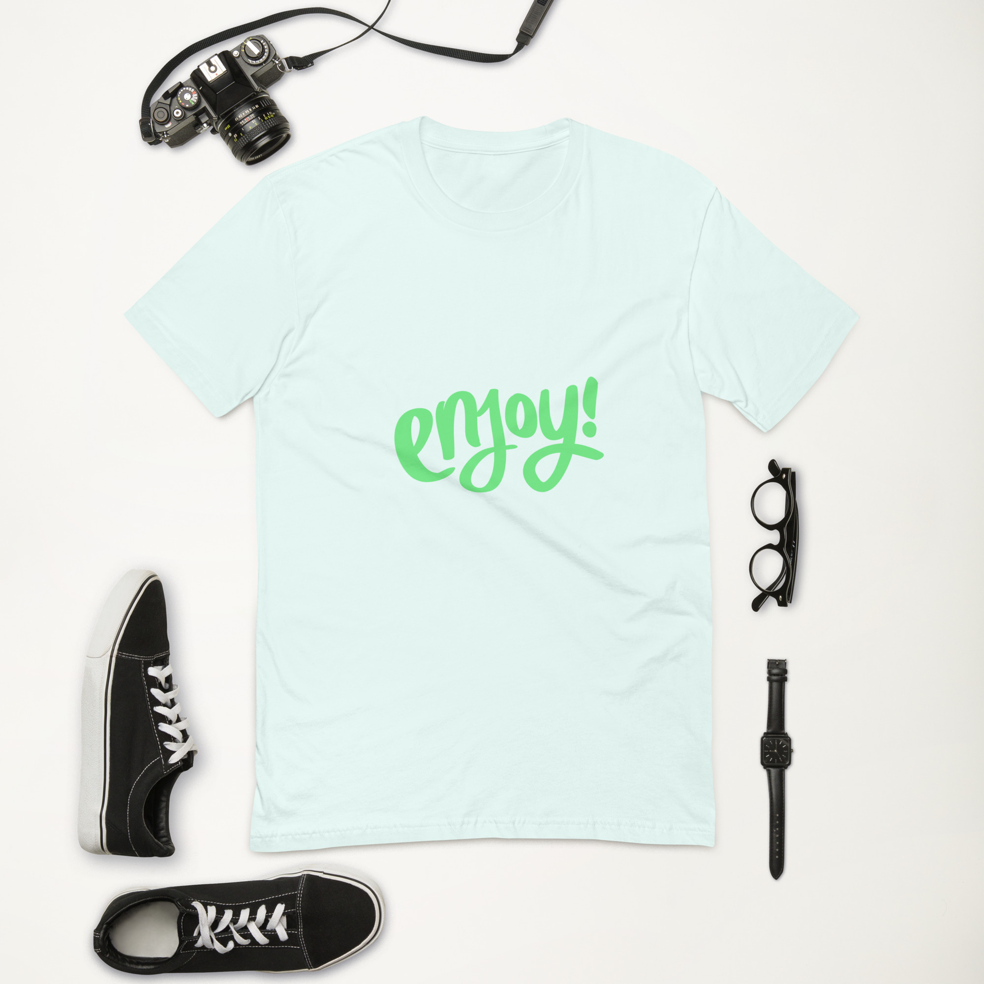 Short Sleeve T-shirt "ENJOY!" - Image 15