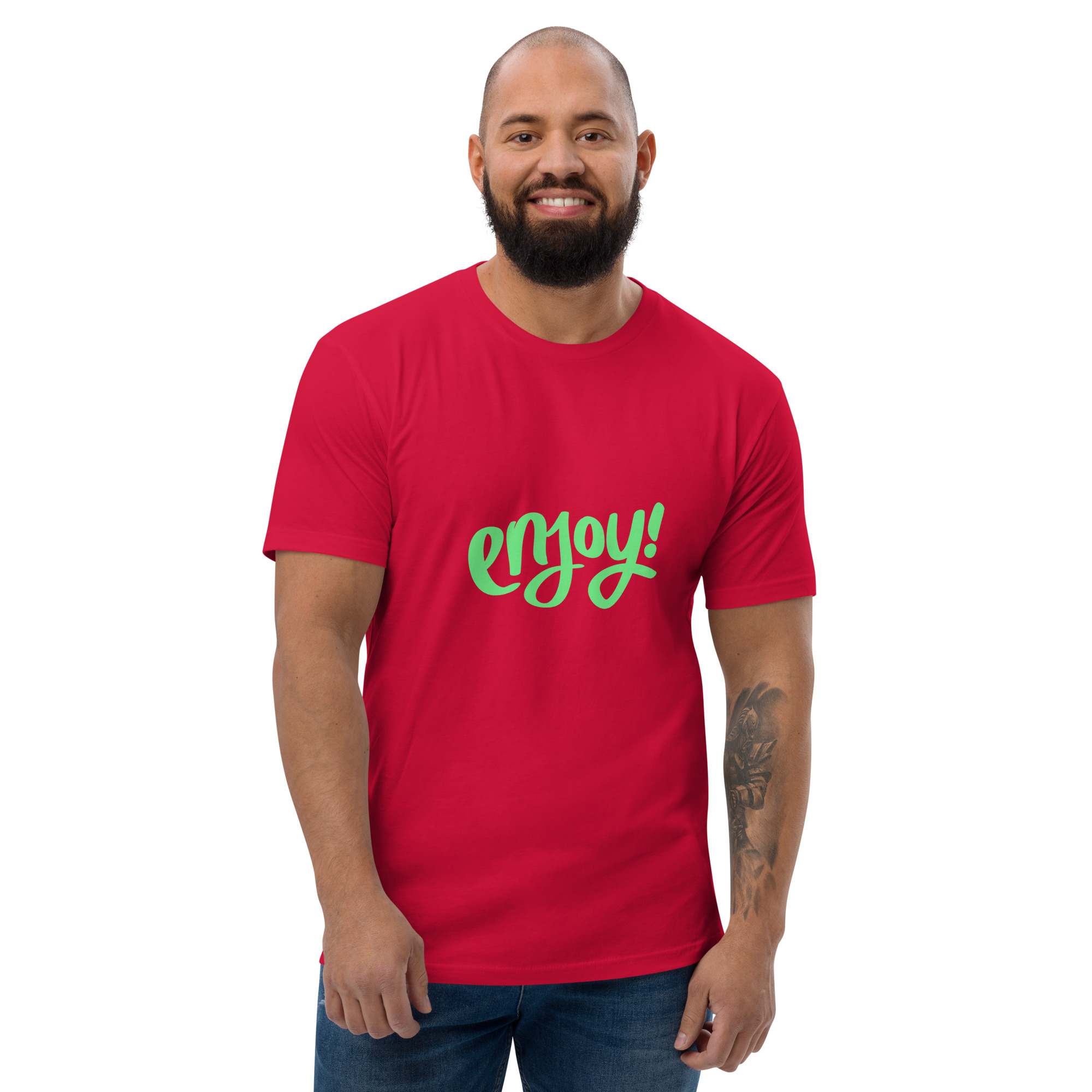 Short Sleeve T-shirt "ENJOY!" - Image 19