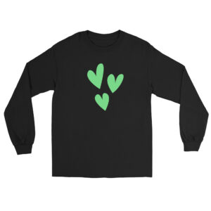 Alternative view of Men’s Long Sleeve Shirt "Love Burst"