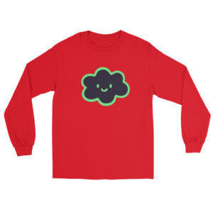 Men’s Long Sleeve Shirt "Happy Cloud"