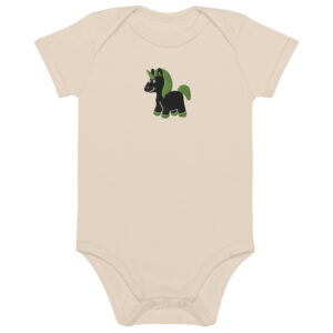 Organic cotton baby bodysuit "Cute Fantasy"