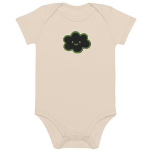 Alternative view of Organic cotton baby bodysuit "Happy Cloud"
