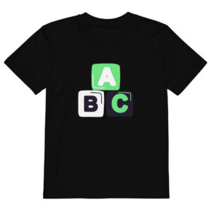 Organic cotton kids t-shirt "ABC"