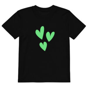 Alternative view of Organic cotton kids t-shirt "Love Burst"