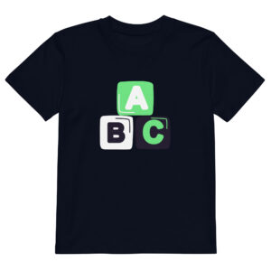 Alternative view of Organic cotton kids t-shirt "ABC"