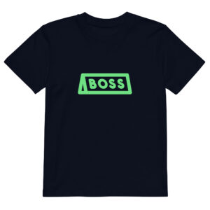 Alternative view of Organic cotton kids t-shirt "BOSS"