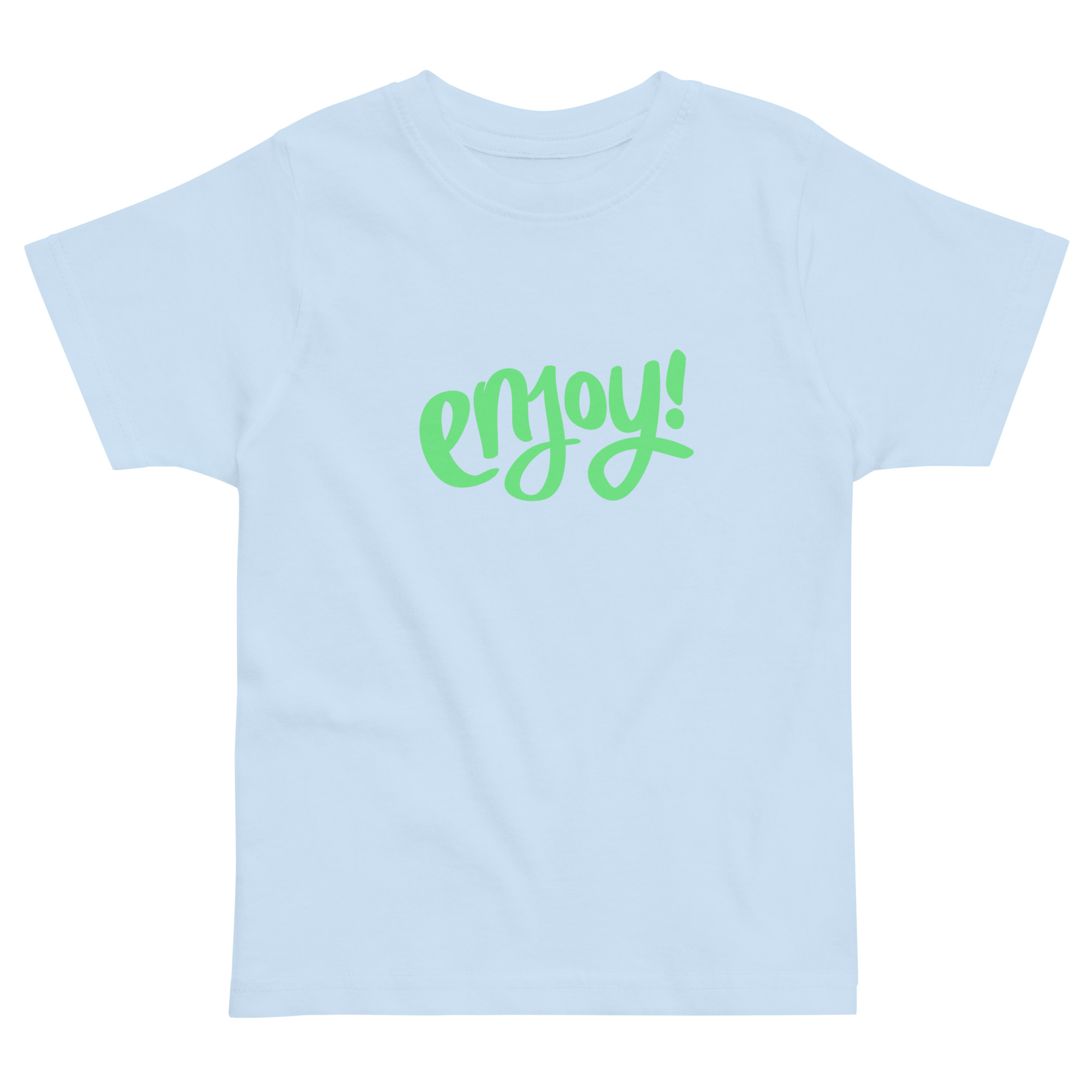 Toddler jersey t-shirt "ENJOY!" - Image 5