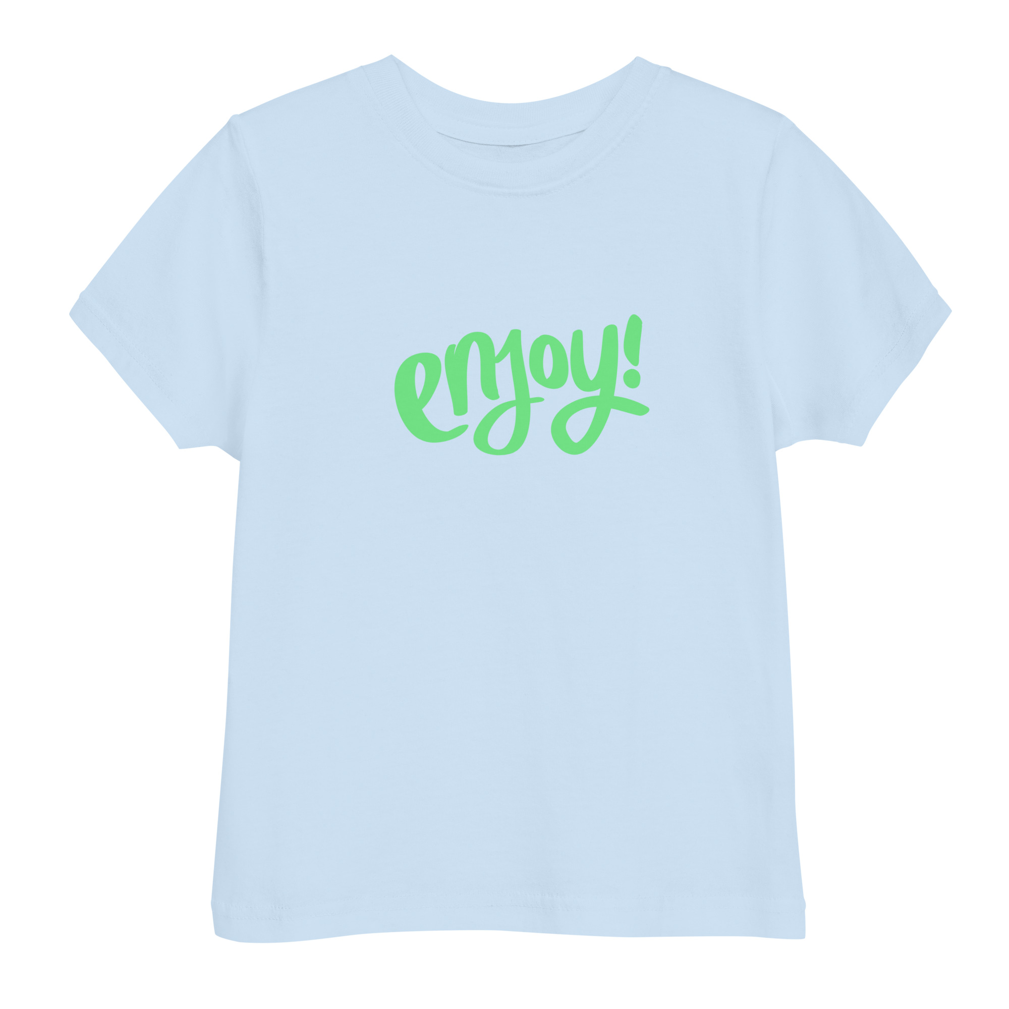 Toddler jersey t-shirt "ENJOY!" - Image 11