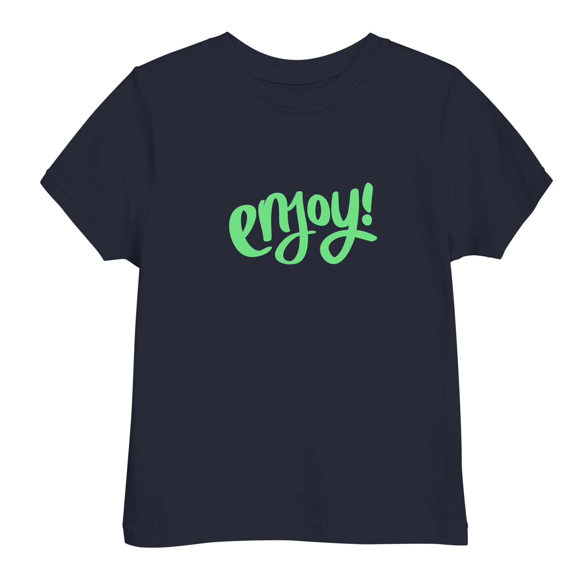 Toddler jersey t-shirt "ENJOY!" - Image 8