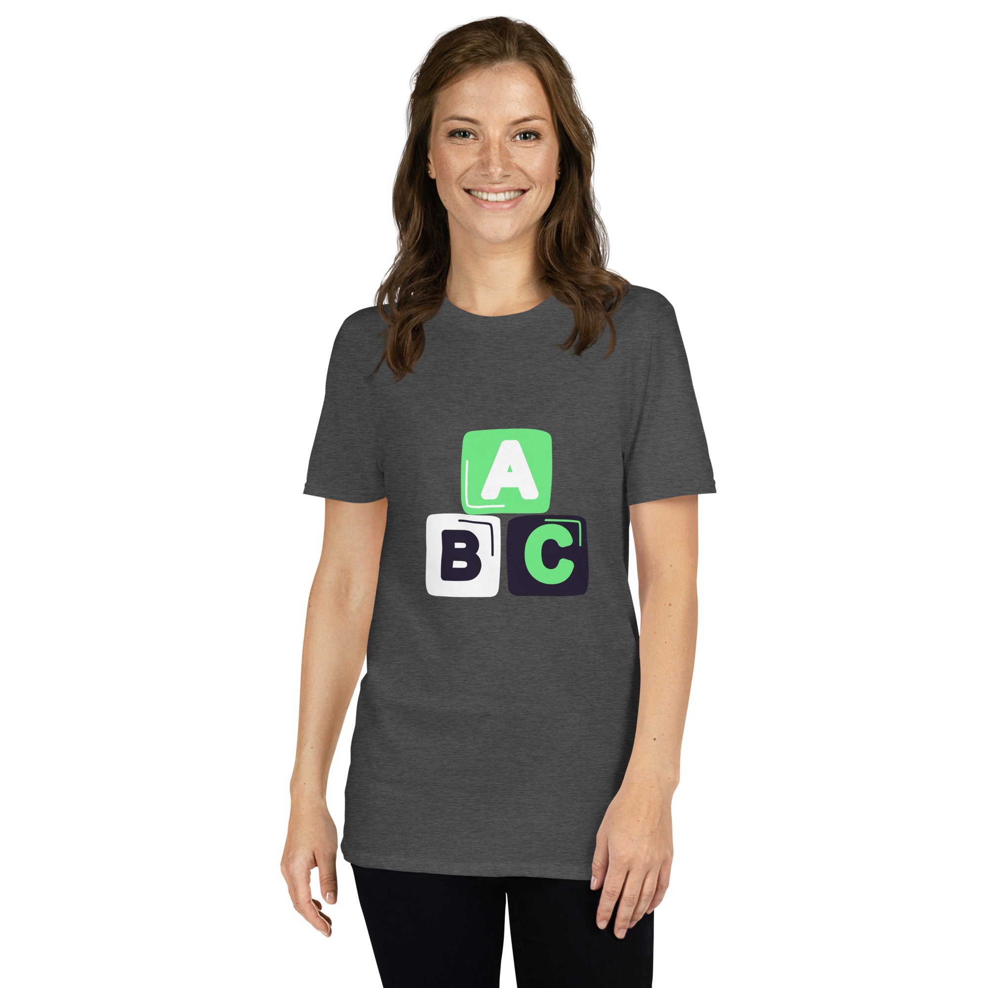 Short-Sleeve Unisex T-Shirt "ABC" - Image 34