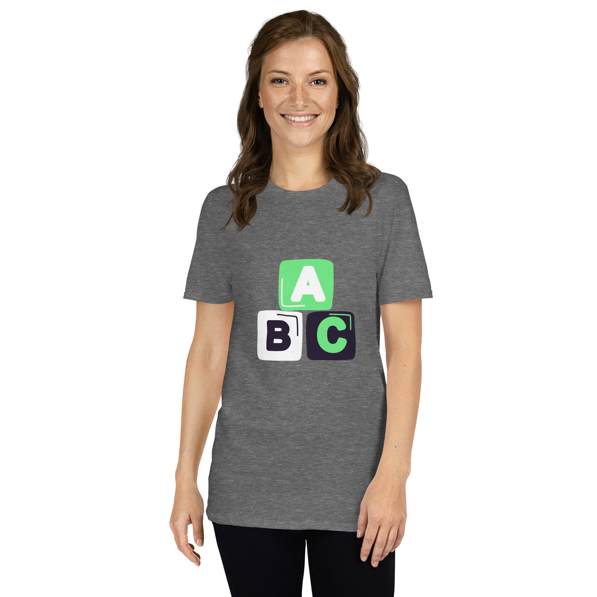 Short-Sleeve Unisex T-Shirt "ABC" - Image 37