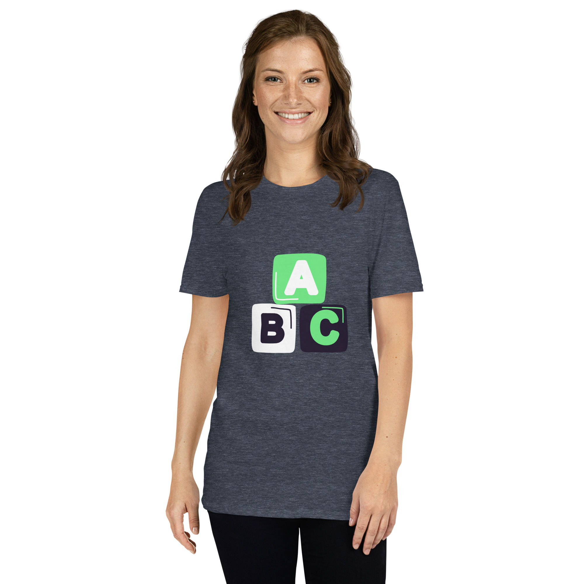 Short-Sleeve Unisex T-Shirt "ABC" - Image 32