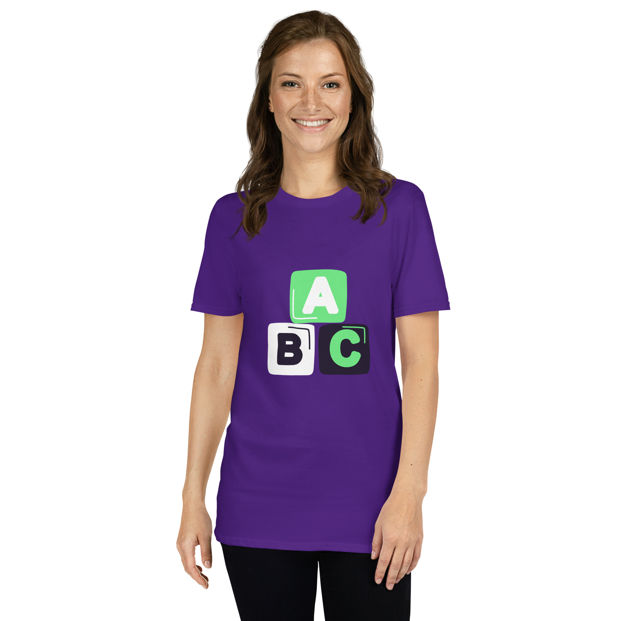 Short-Sleeve Unisex T-Shirt "ABC" - Image 30