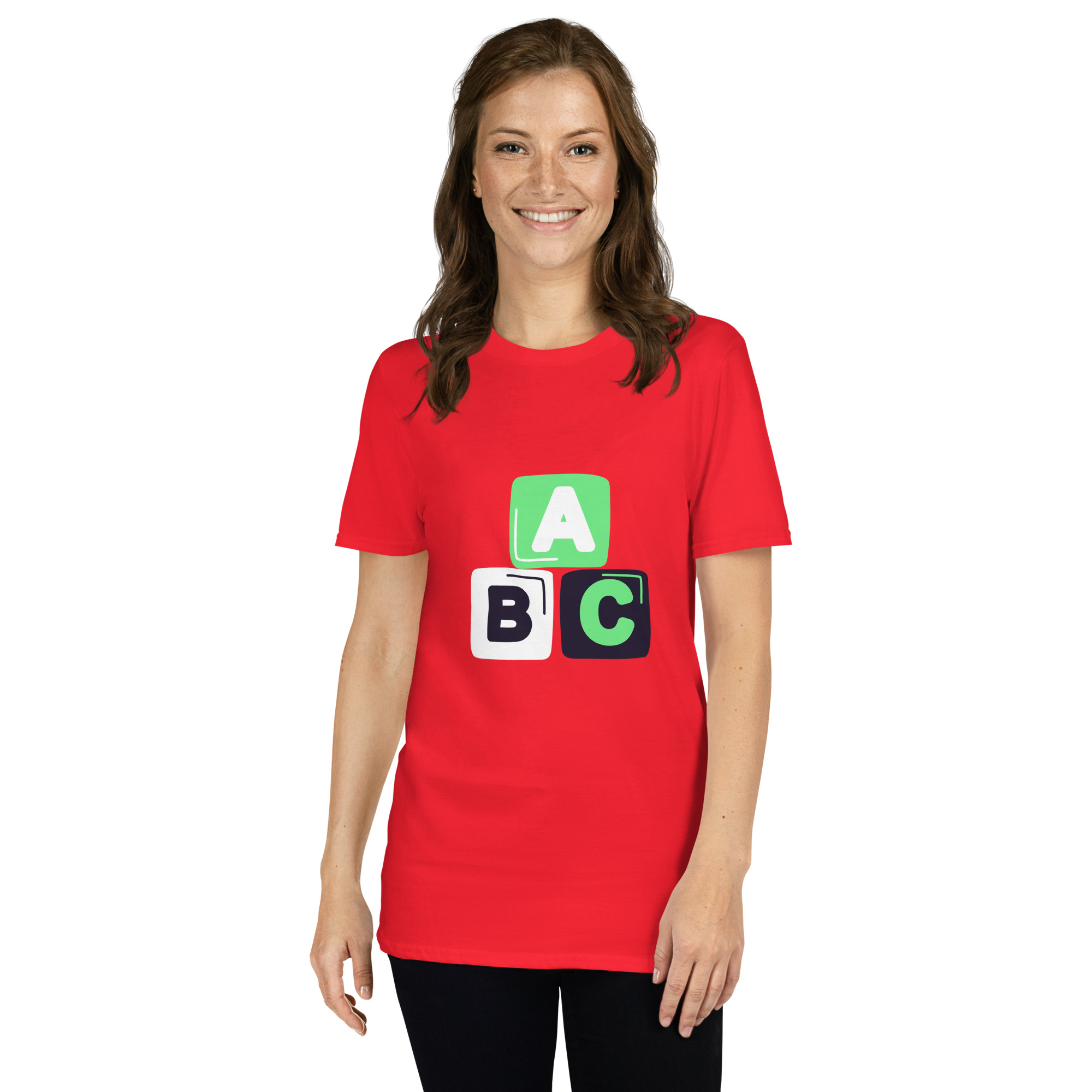 Short-Sleeve Unisex T-Shirt "ABC" - Image 33