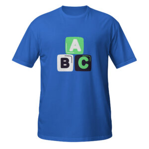 Short-Sleeve Unisex T-Shirt "ABC"