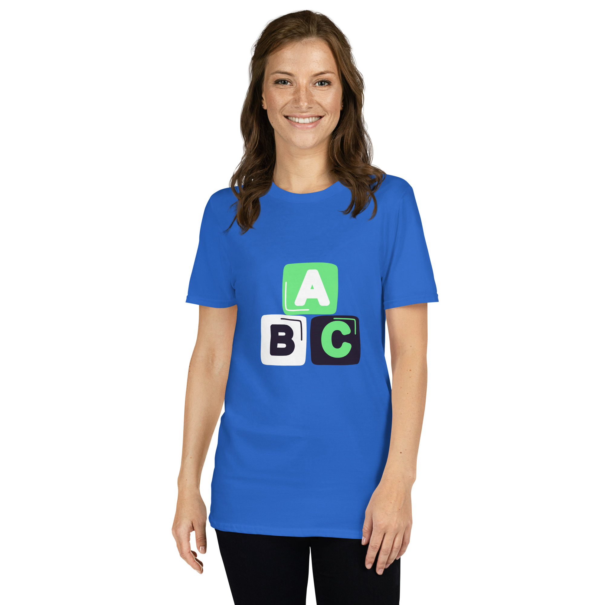 Short-Sleeve Unisex T-Shirt "ABC" - Image 35