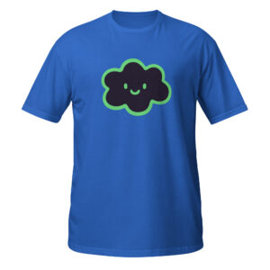 Alternative view of Short-Sleeve Unisex T-Shirt "Happy Cloud"