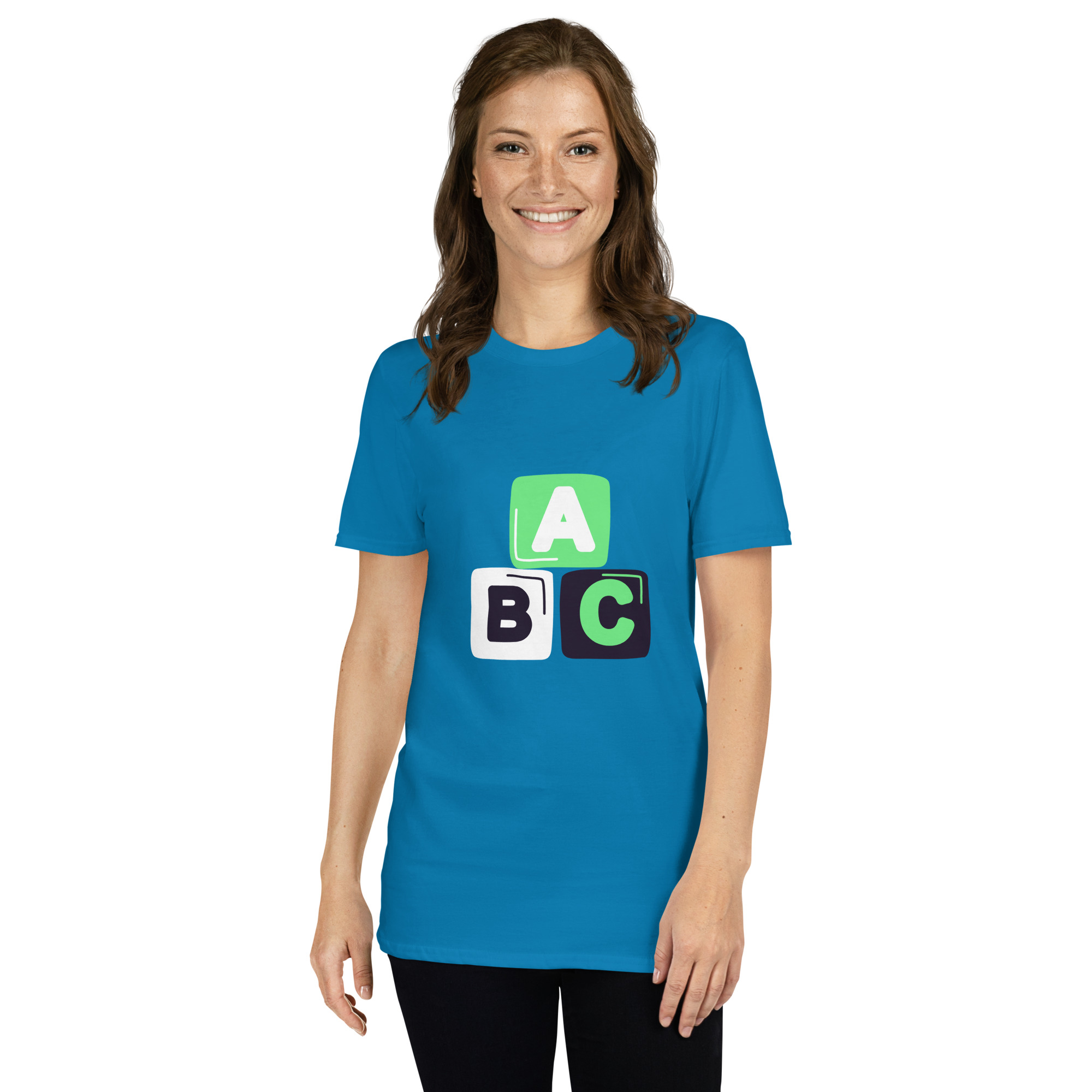 Short-Sleeve Unisex T-Shirt "ABC" - Image 36