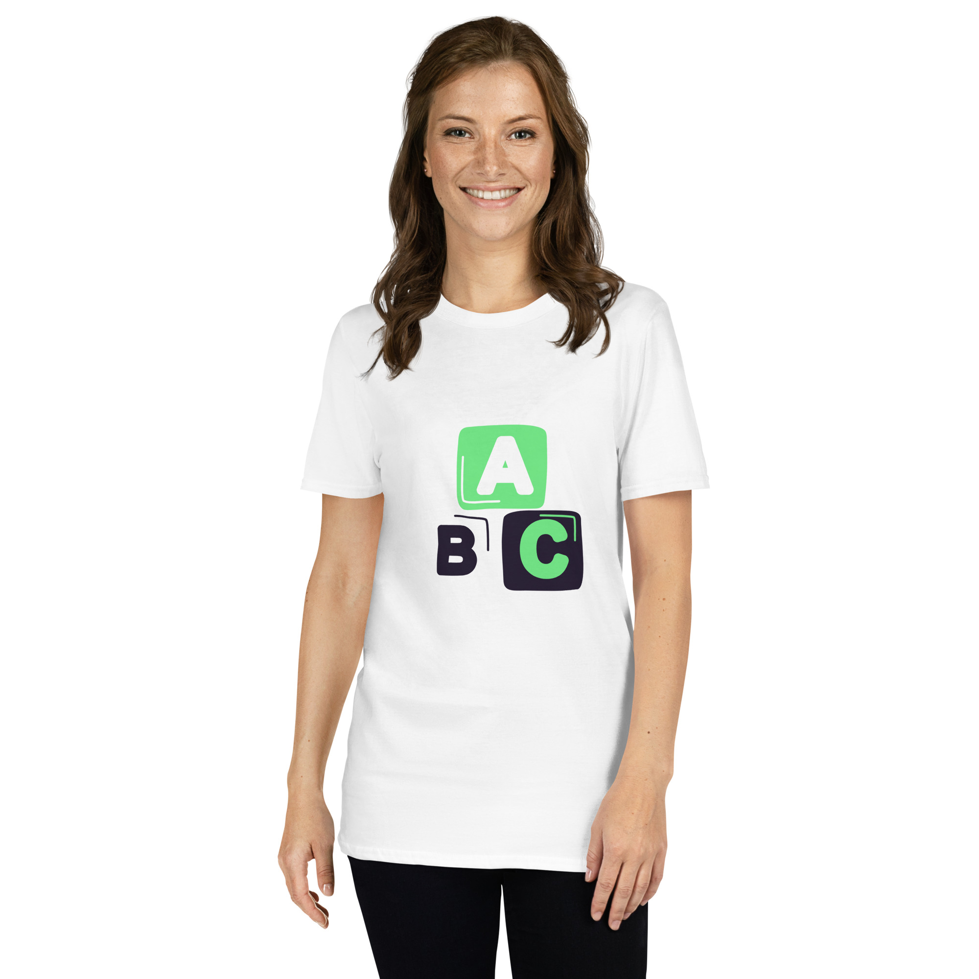 Short-Sleeve Unisex T-Shirt "ABC" - Image 39