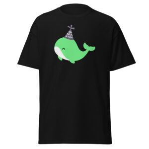 Alternative view of Unisex classic tee "Party Whale"