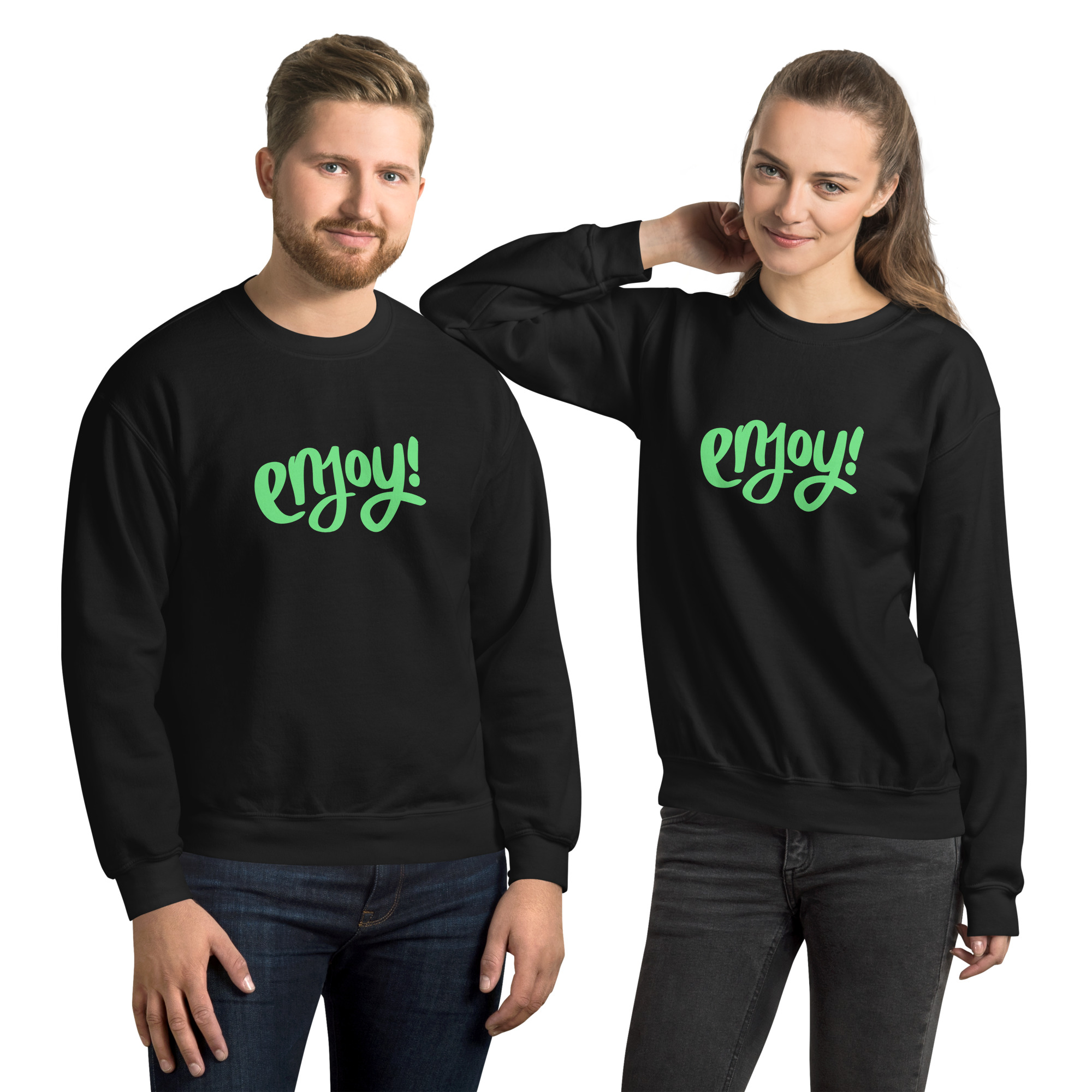 Unisex Sweatshirt "ENJOY!" - Image 13