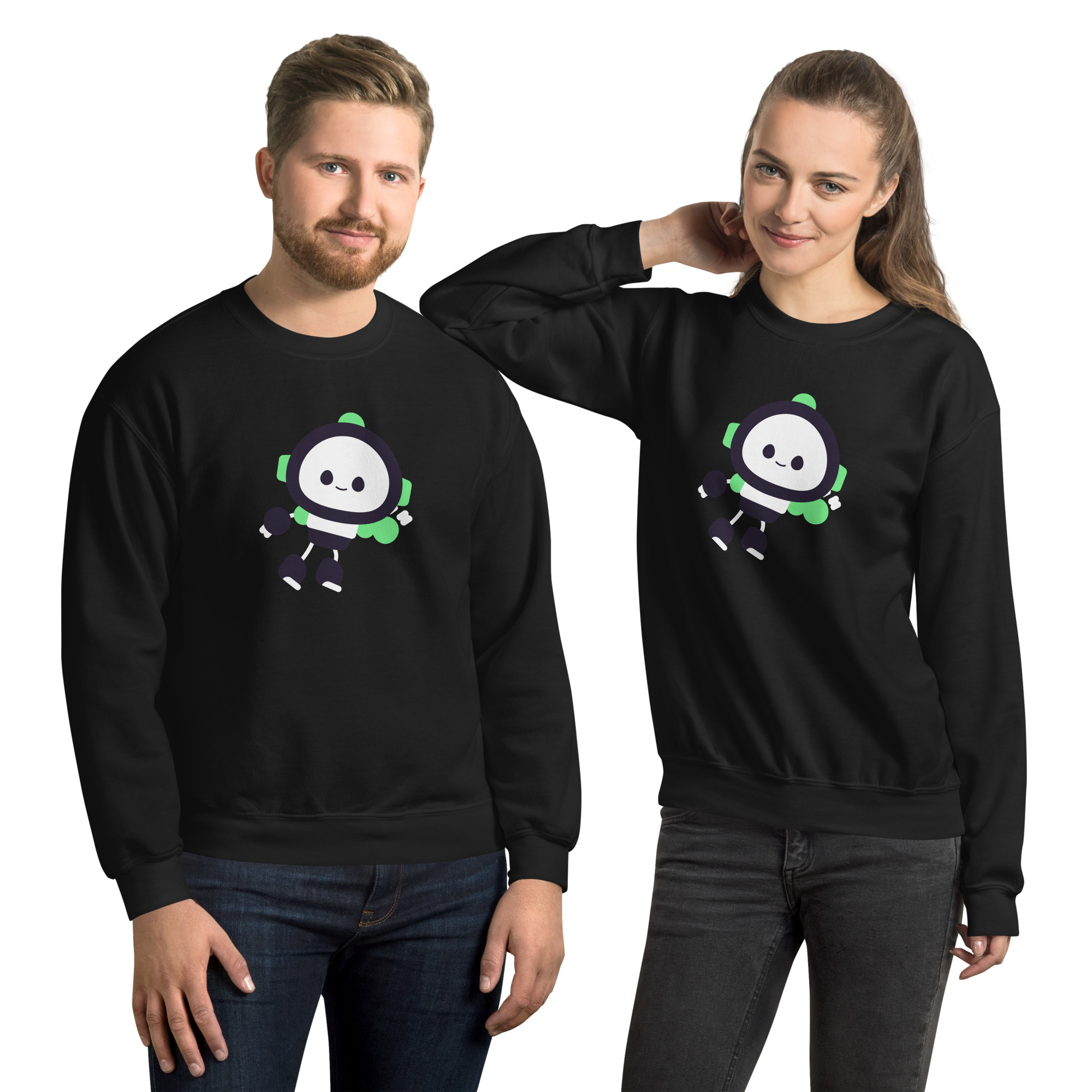Unisex Sweatshirt "Cute Bot" - Image 13