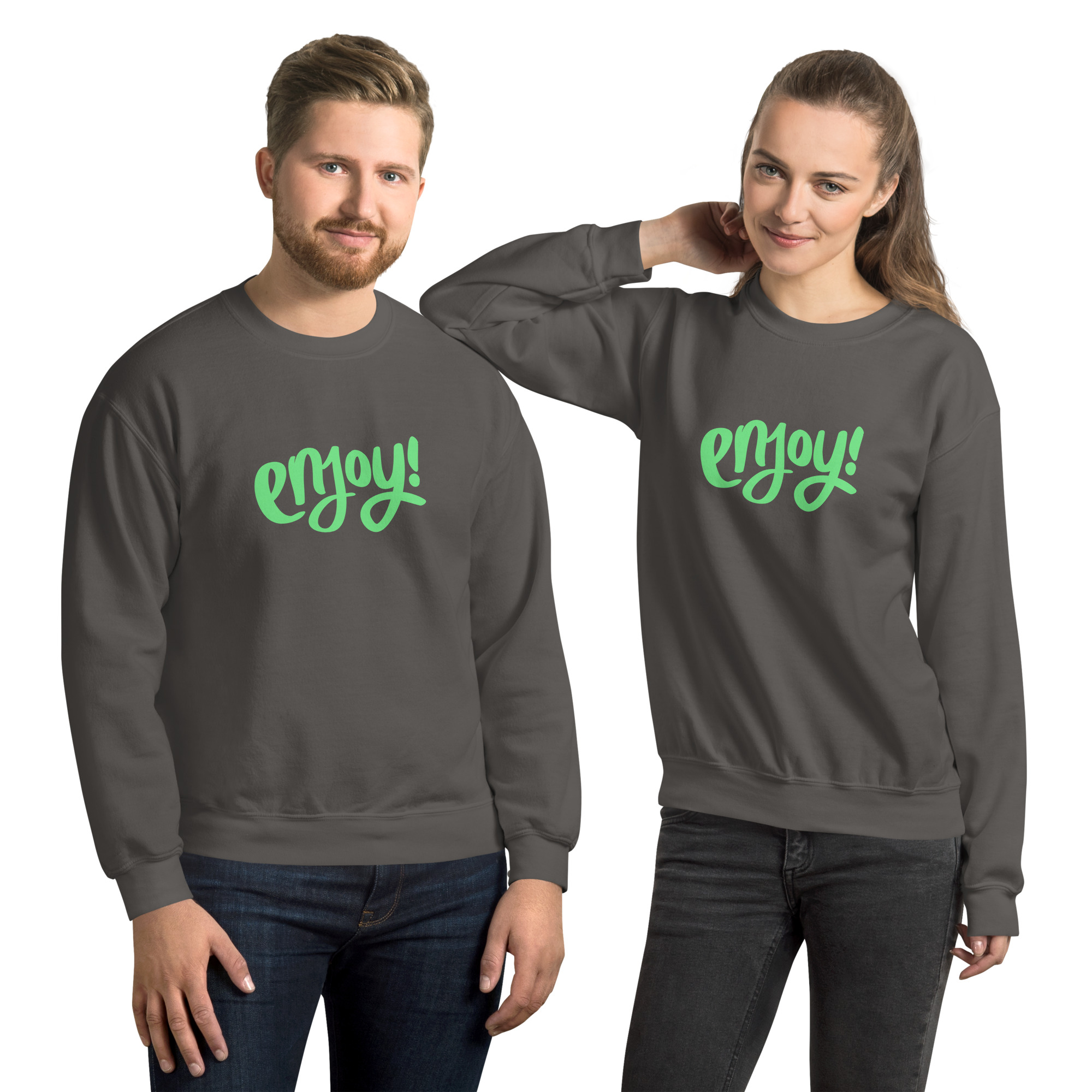 Unisex Sweatshirt "ENJOY!" - Image 21