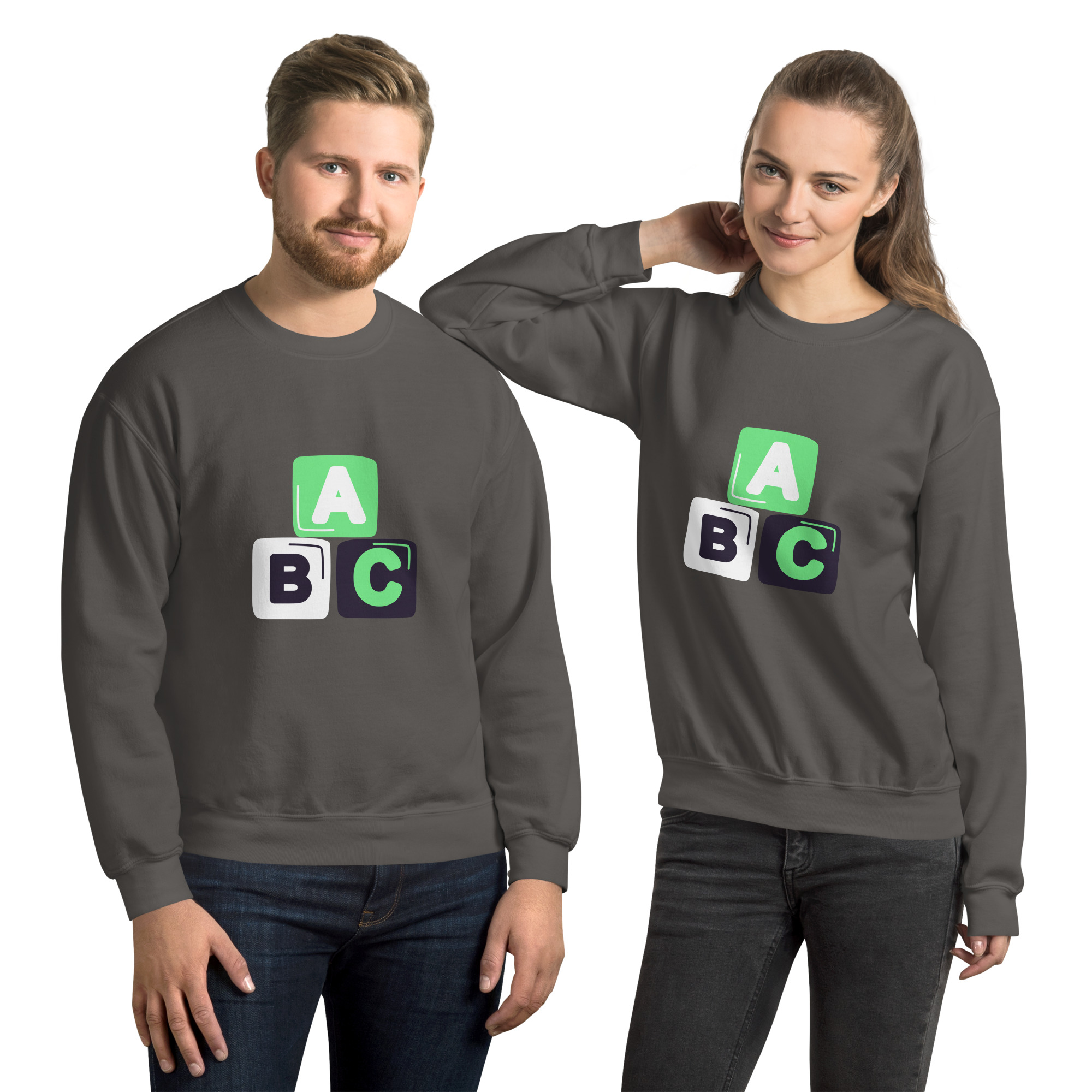 Unisex Sweatshirt "ABC" - Image 21