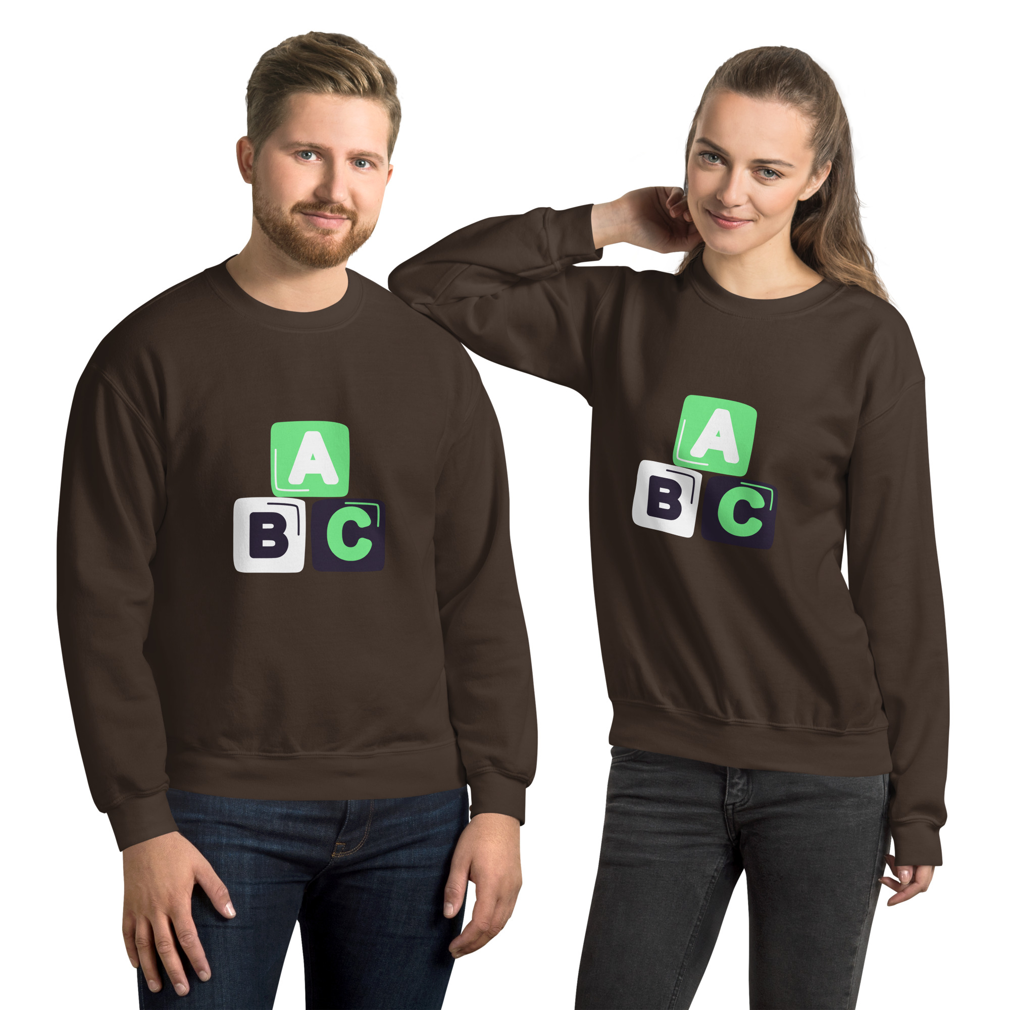 Unisex Sweatshirt "ABC" - Image 15
