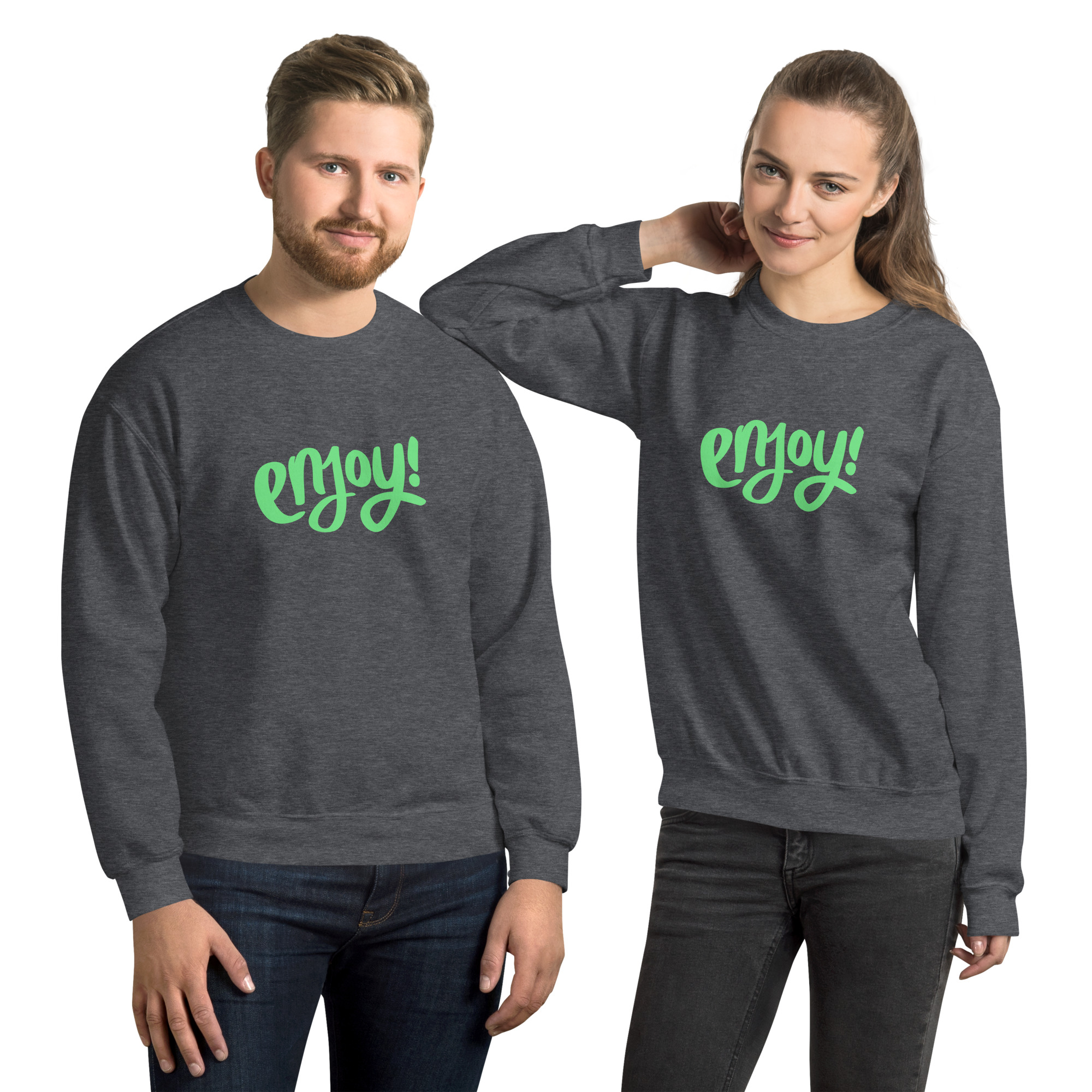 Unisex Sweatshirt "ENJOY!" - Image 19