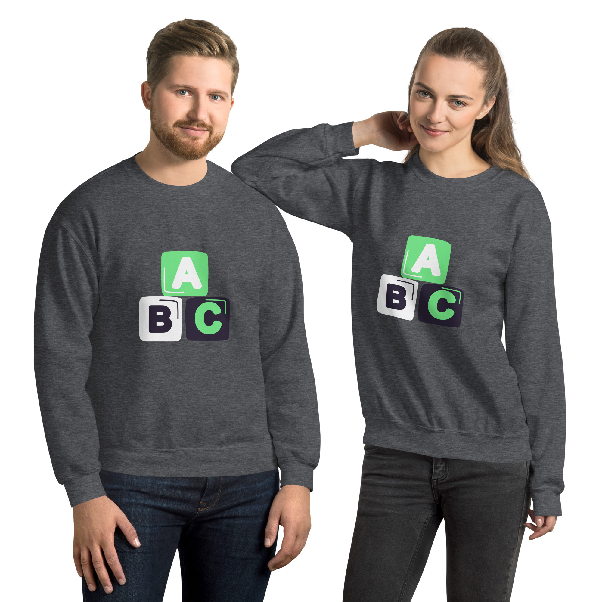 Unisex Sweatshirt "ABC" - Image 19