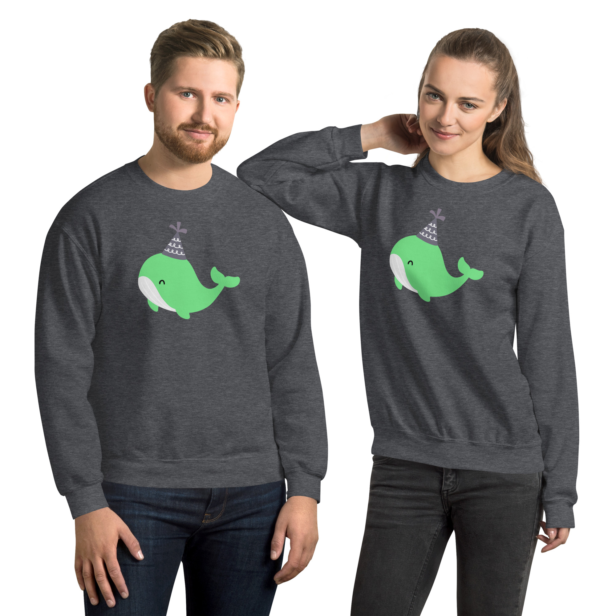 Unisex Sweatshirt "Party Whale" - Image 19