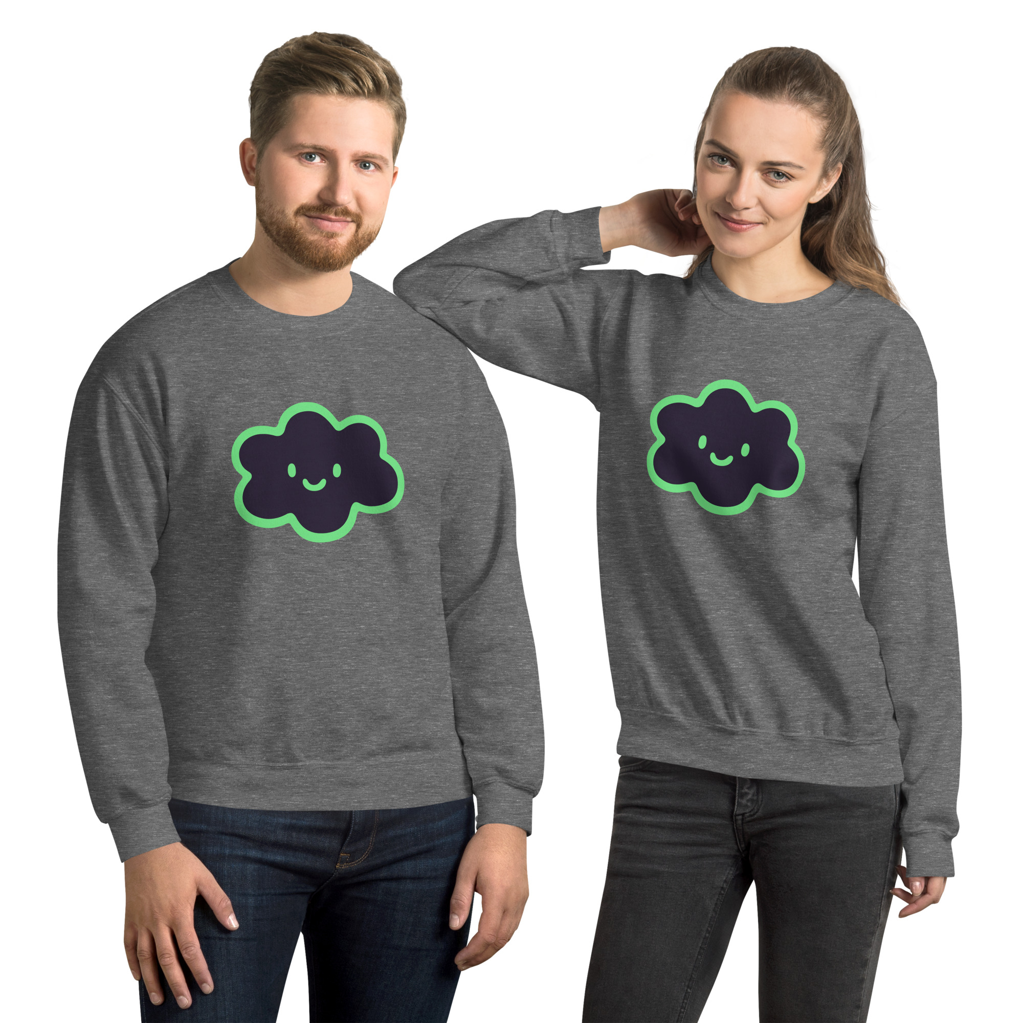 Unisex Sweatshirt "Happy Cloud" - Image 15