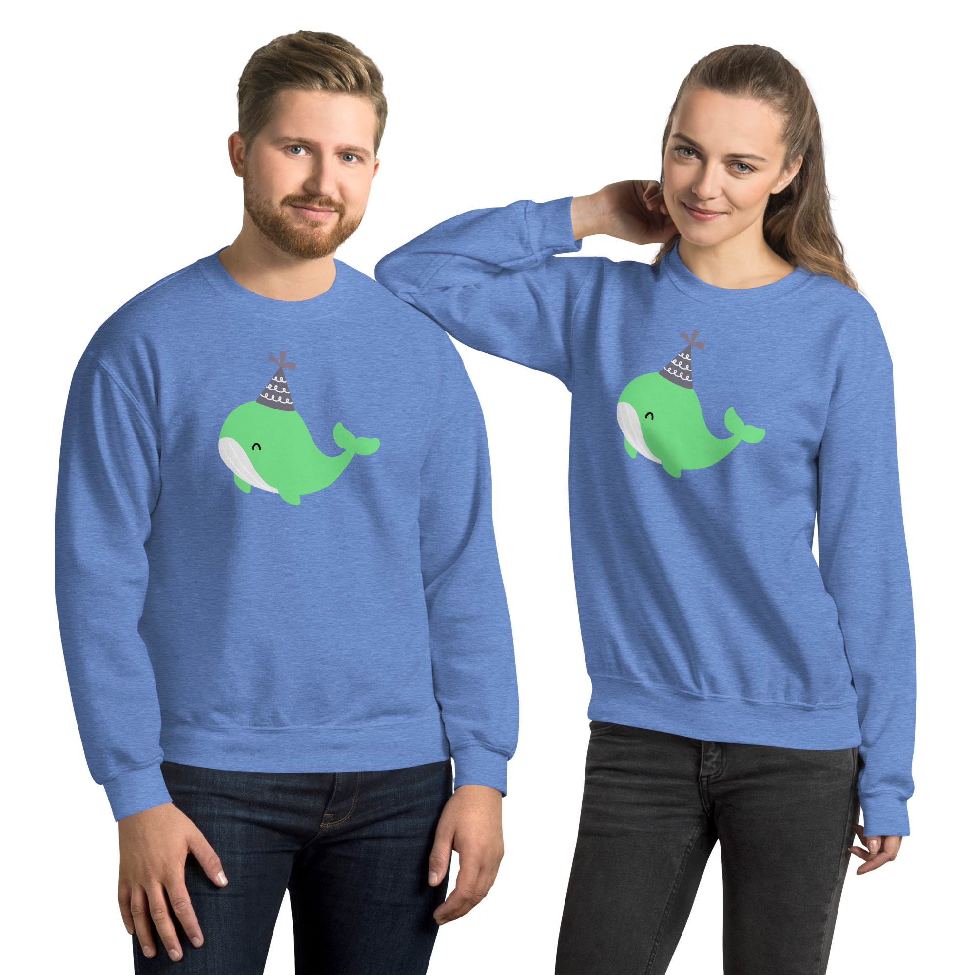 Unisex Sweatshirt "Party Whale" - Image 23