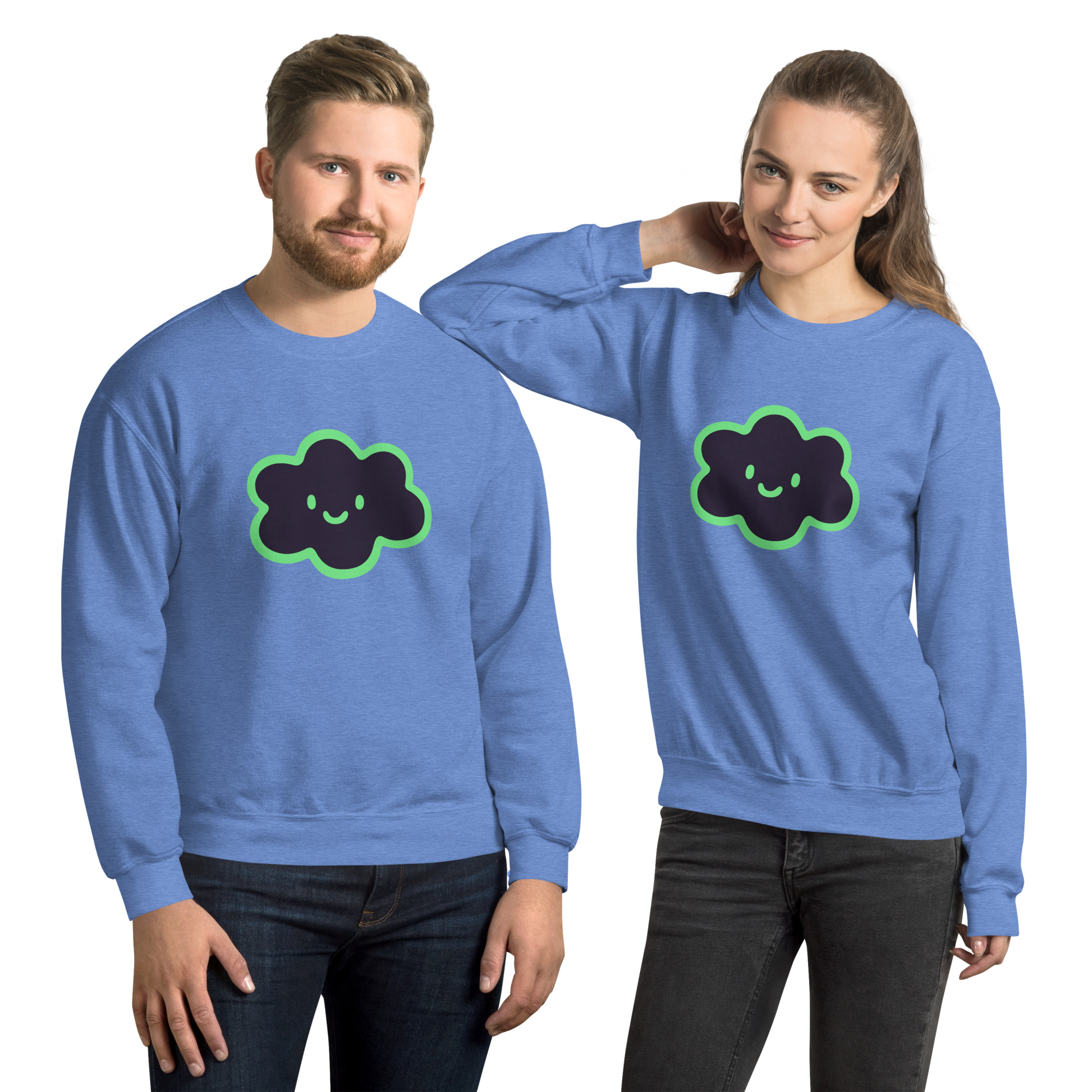Unisex Sweatshirt "Happy Cloud" - Image 18