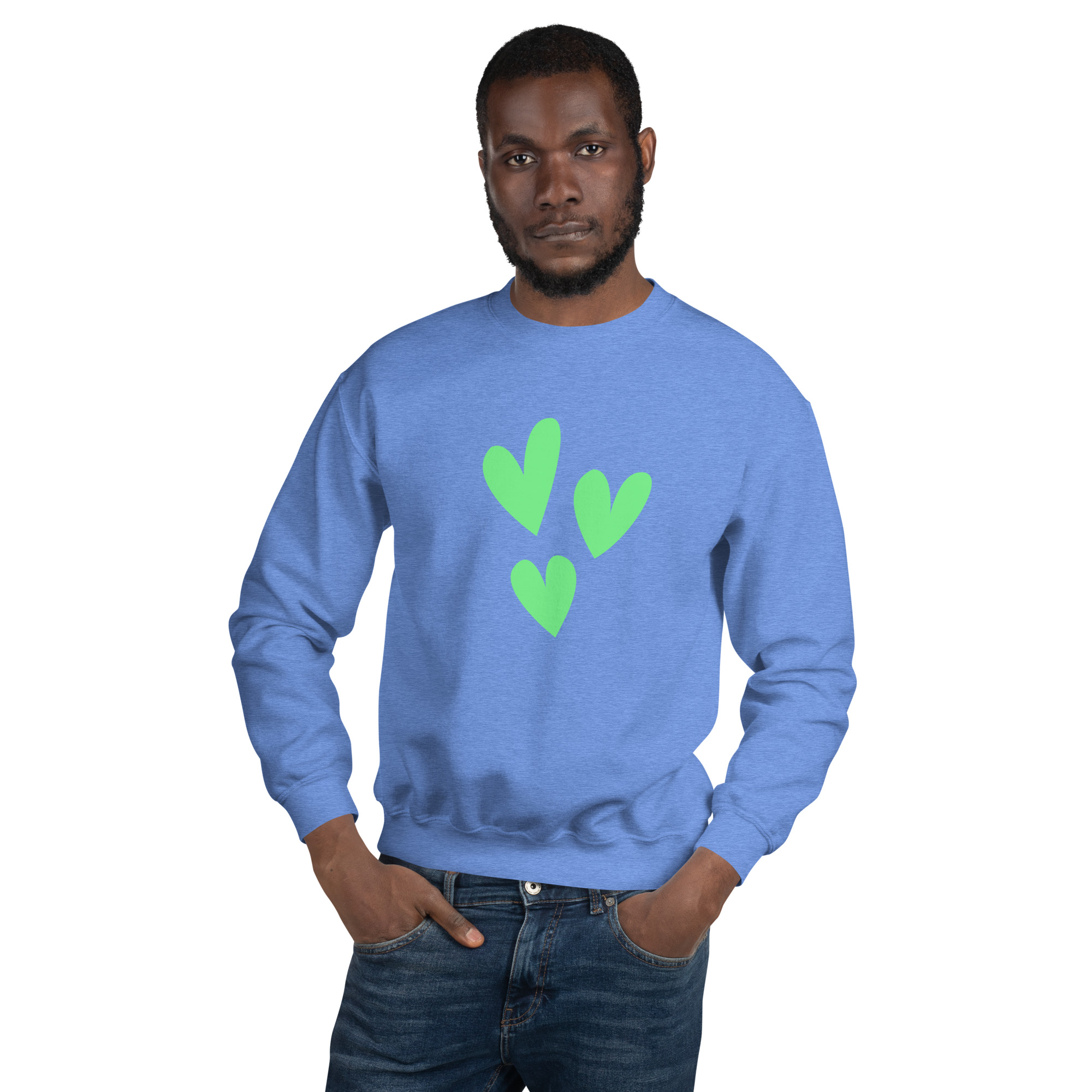 Unisex Sweatshirt "Love Burst" - Image 35