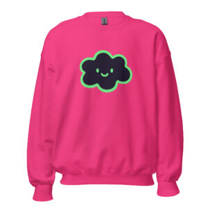 Alternative view of Unisex Sweatshirt "Happy Cloud"