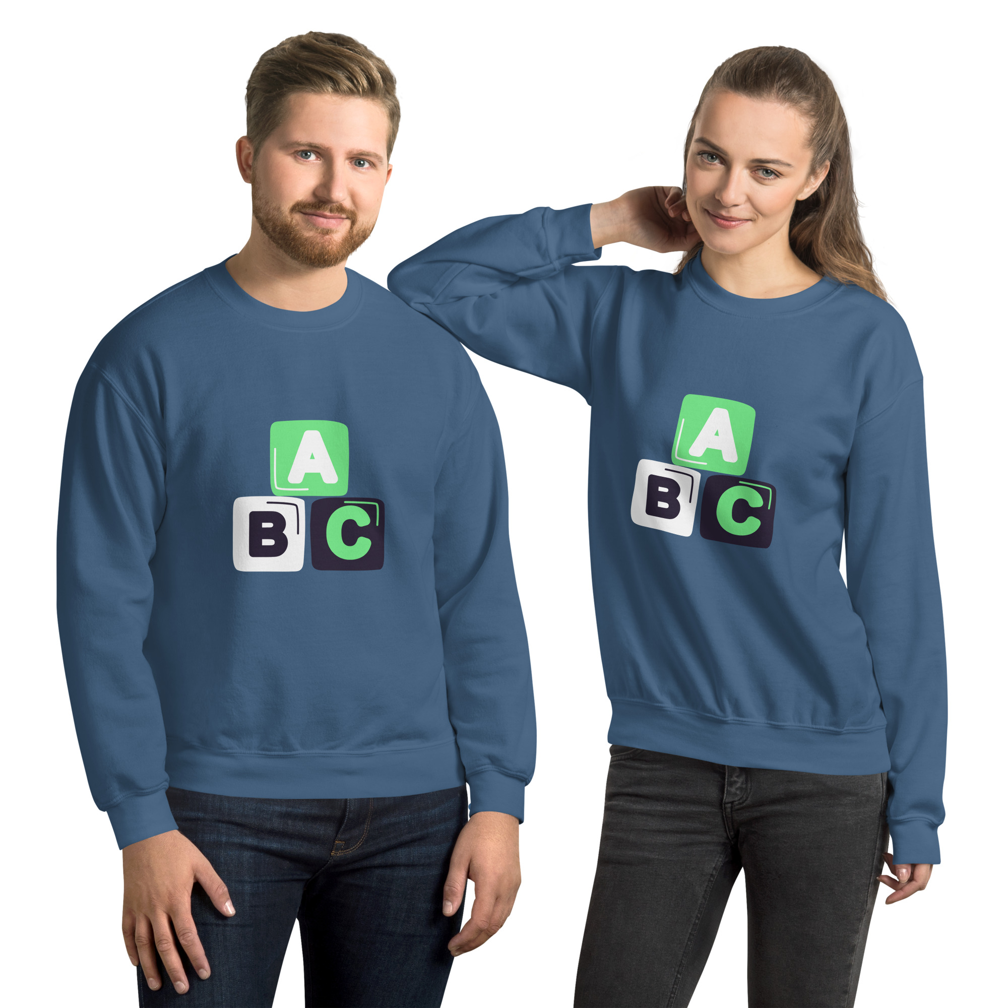 Unisex Sweatshirt "ABC" - Image 22