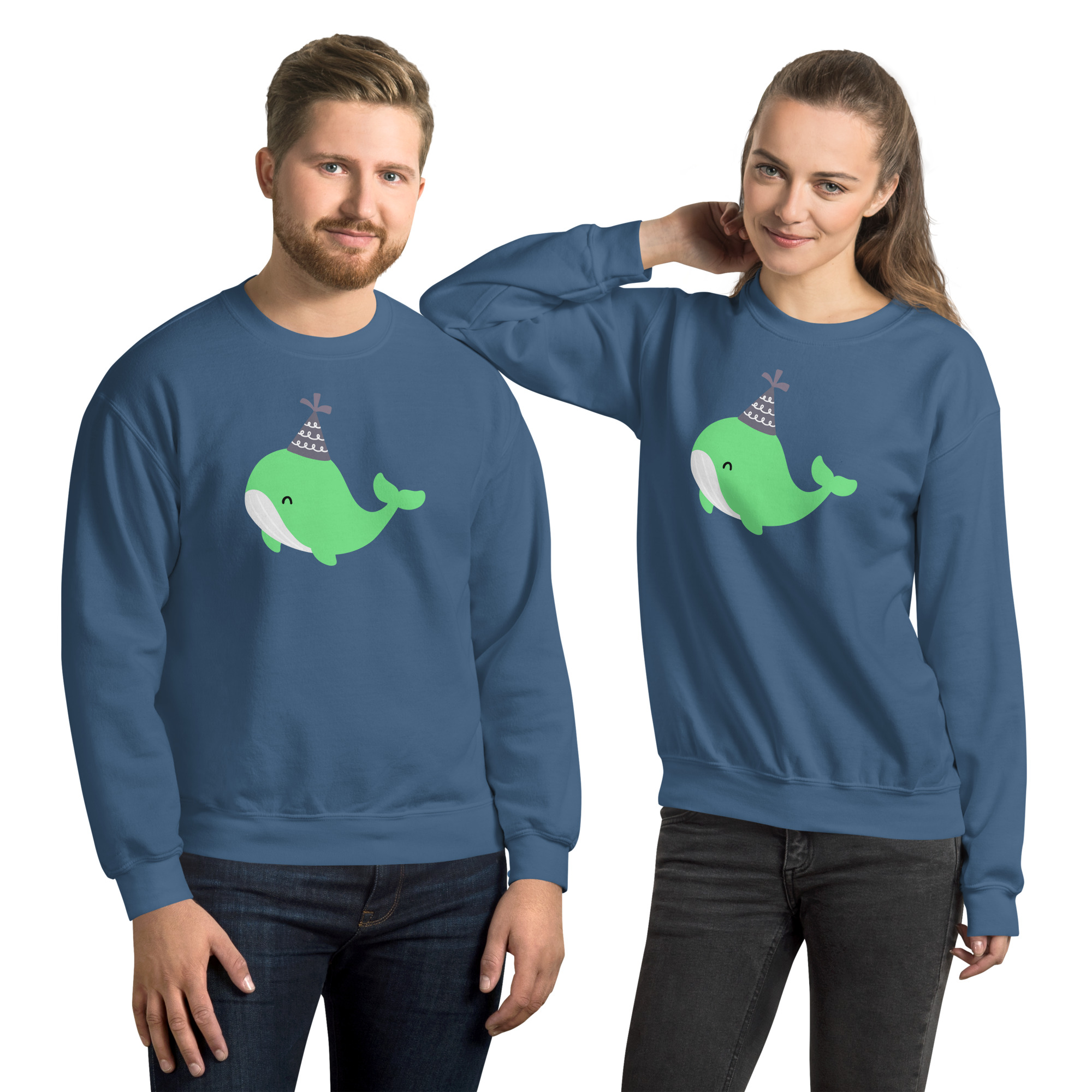 Unisex Sweatshirt "Party Whale" - Image 22