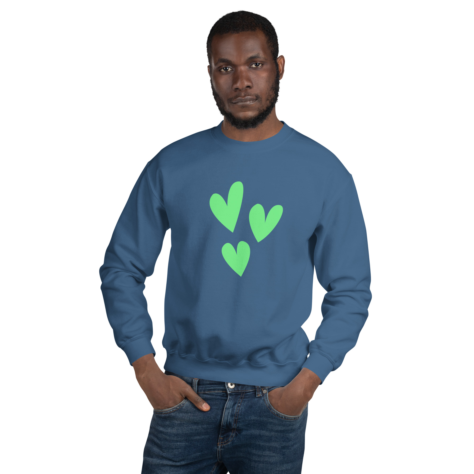 Unisex Sweatshirt "Love Burst" - Image 34