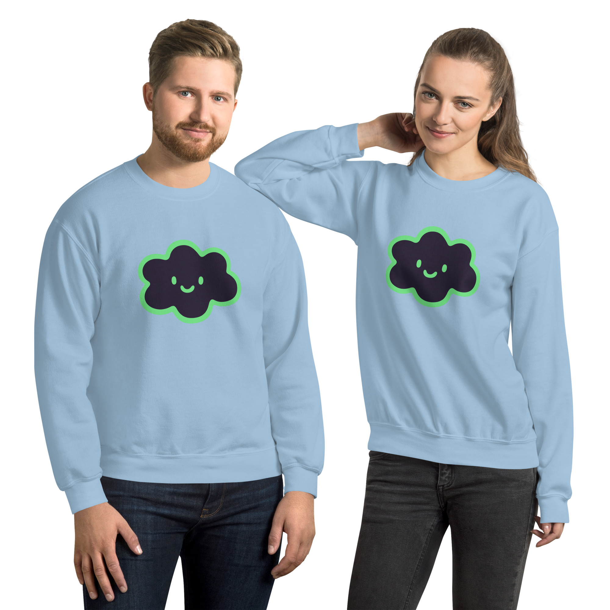 Unisex Sweatshirt "Happy Cloud" - Image 21